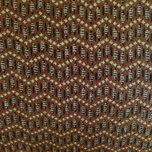 Cushion - Vintage silks framed by hand loomed Indigo cotton cloth from Burkina Faso