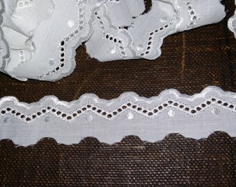 8m 92cm - vintage Spitze Borte zu shabby