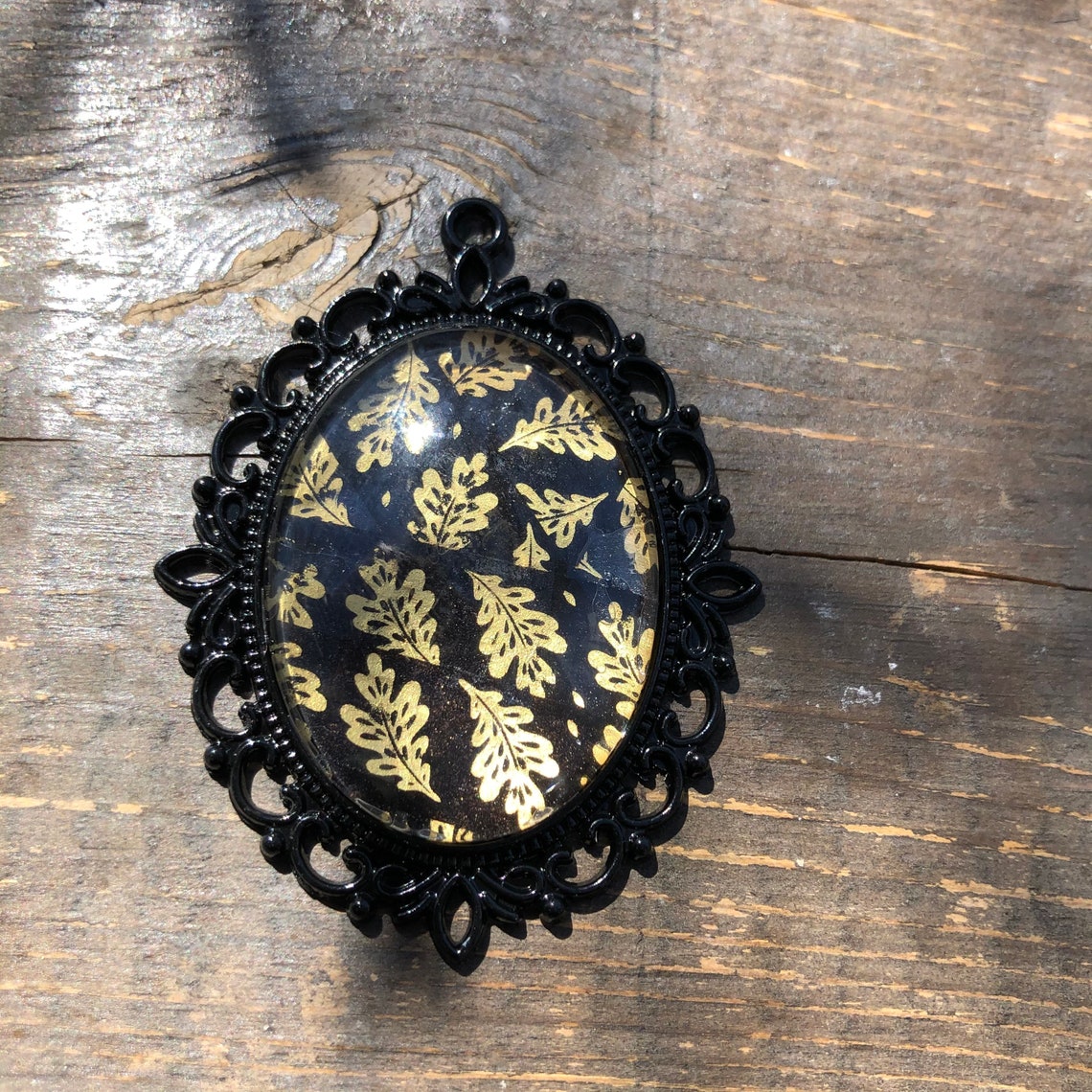 Viktorianischen Mixed Media Anhänger | Etsy