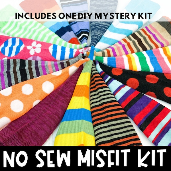 ONE MISFIT Mystery Gnome Making Kit - Second Stock DIY Gnome Making Kit - Discounted Gnome Kit - No Sew Gnome Kit - No Sewing Required Kit