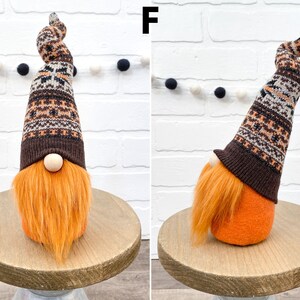 Choose a Style Fall & Winter Sweater Gnomes No Sew DIY Kit DIY Fall Gnome Kit DIY Sweater Gnome Knit Gnome Hat Coffee Gnomes Gnome Style F