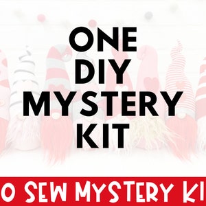 ONE Mystery Valentine's Day Gnome Making Kit No Sew Kit Mystery Gnome Kit Valentine Gnome Kit DIY Gnome Gnome Kit Sock Gnome image 3