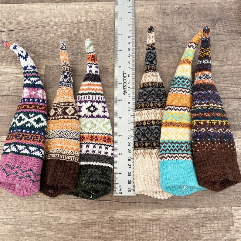 MYSTERY Pack of 5 Pre-sewn Mystery Fall Gnome Hat Mystery - Etsy