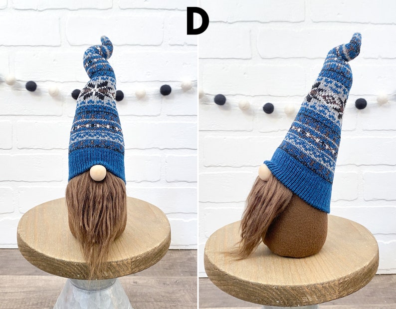 Choose a Style Fall & Winter Sweater Gnomes No Sew DIY Kit DIY Fall Gnome Kit DIY Sweater Gnome Knit Gnome Hat Coffee Gnomes Gnome Style D