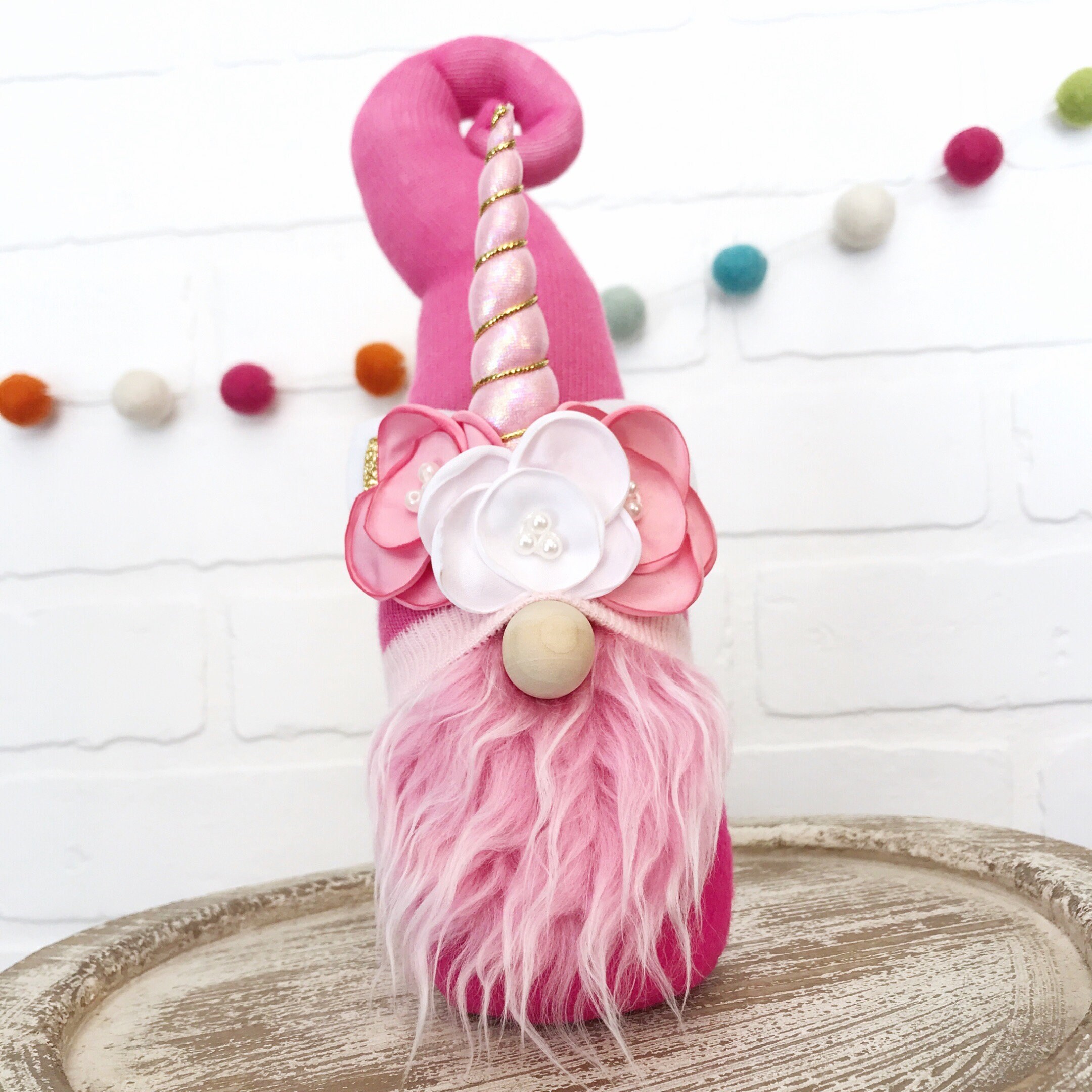 Unicorn Gnome AddOn Pattern ONLY Use With Home Sweet Gnome Etsy