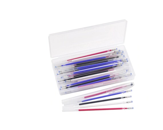 40 Pcs Heat Erasable Fabric Pen Set, 4 Colors Heat Erasable Fabric