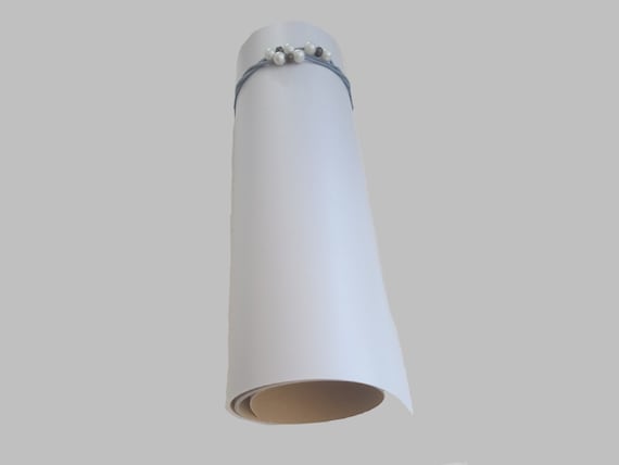 DIY Lampshade Material Pressure Sensitive Styrene 5 yd Adhesive Plastic Back 