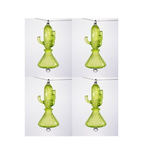 set di 4 o 8 o 12 ornamenti natalizi in vetro con colori personalizzati e ornamenti in vetro in cartoncino personalizzati a forma di bn con cristallo