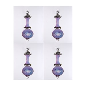 set di 4 o 8 o 12 ornamenti natalizi in vetro con colori personalizzati e cartoncino personalizzato regalo speciale ornamenti incisi a forma di ay