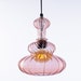 custom colors light fixtures for home decoration pendant lighting art glass ceiling light