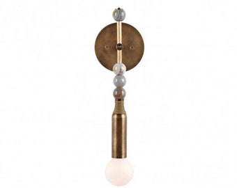 Nuevo TALISMAN Wall Sconce - Wall Sconce Light - Modern gold Wall sconce - Iluminación de pared de latón - Decoración del hogar y la oficina - Talisman Light