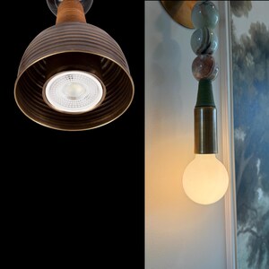 Led Light G10 bulb along side with norman talismens sconce for a normal or decor bulb: if requested with white shade we will supply as per list with white shade and we use For USA & Canada wired the light E12/E26 Socket & with E14/E27 Socket for UK