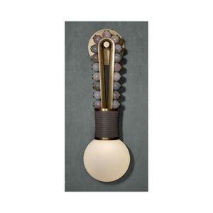 TALISMAN Loop Wall Sconce - Custom Loop Sconces - Brass Wall Sconces - Modern Wall sconce lighting - Home & Office Decoration - Mid Century