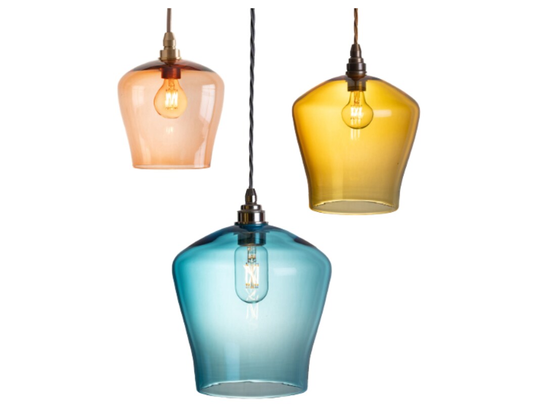 Classic Glass Pendant Light Kitchen Light Pendent Home Etsy