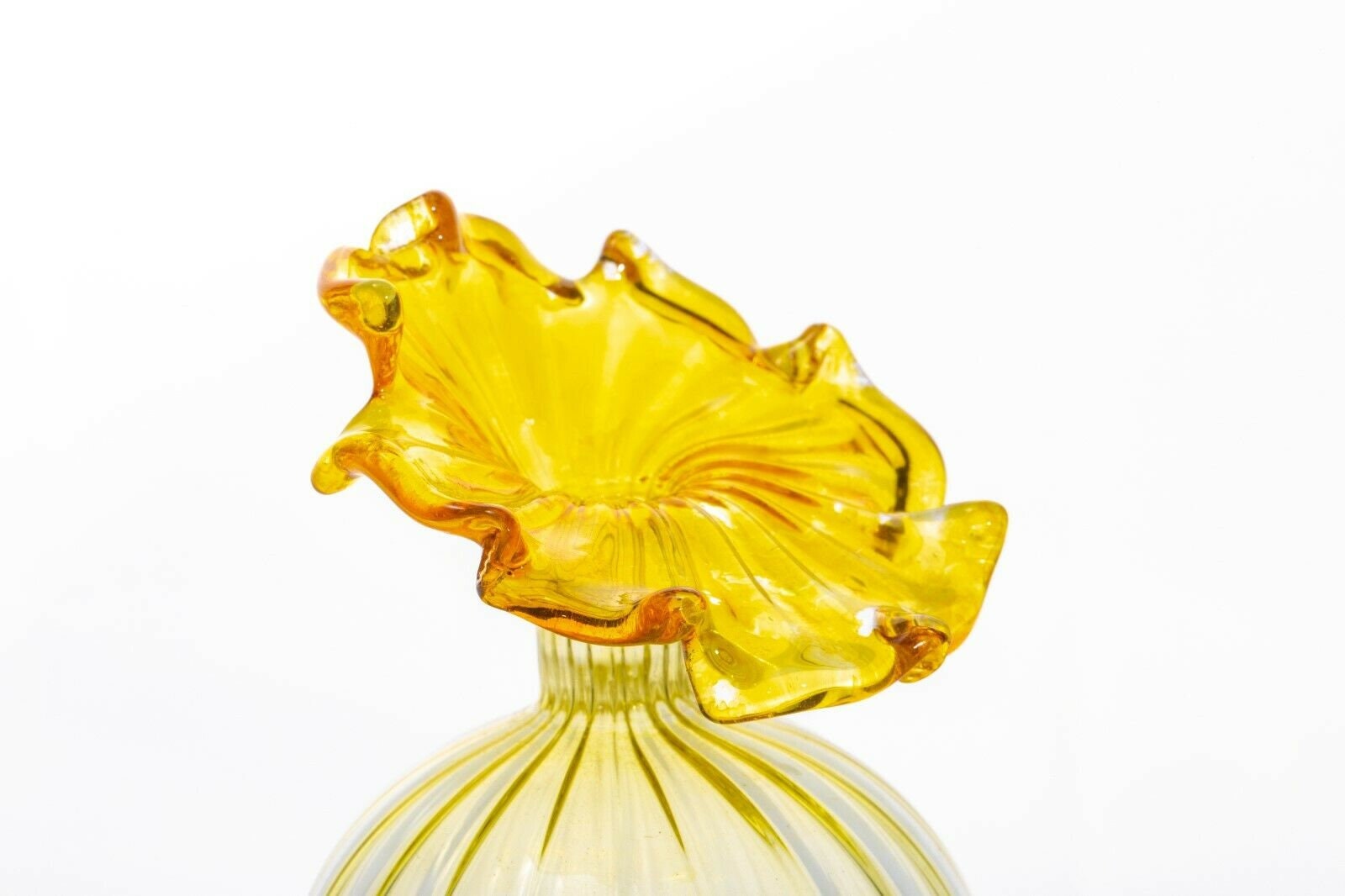Glass Fragrance Perfume Bottle Hand Blown Fine Detailed Etsy