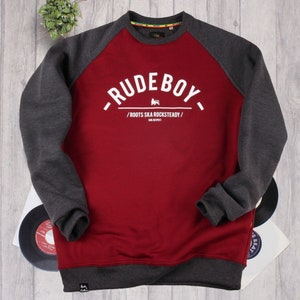 Moletom Rude Boy com gola redonda. Raízes Ska Rocksteady. Produtos de reggae