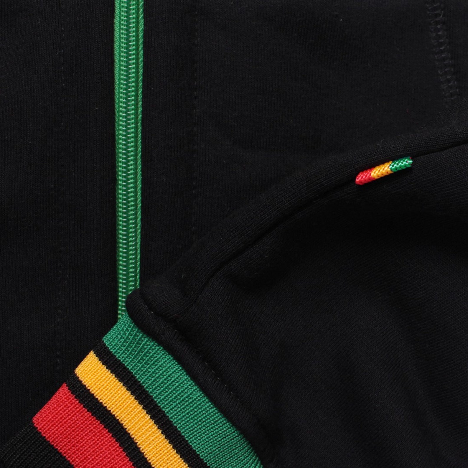 Afro-Caribbean Zip Hoodie African and Reggae Art Music LT03 main image 0