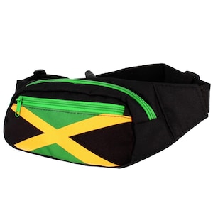 Jamaica Fanny pack Bum bag Nuff Dub Lion Rasta for Reggae music fans. Hüfttasche waist pack