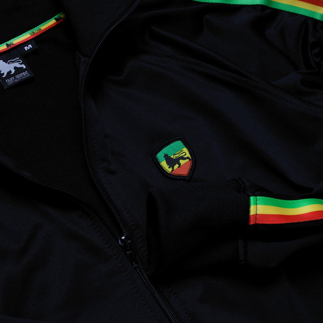 Striped Rasta Track Top Jacket the Lion of Judah Track Jacket - Etsy