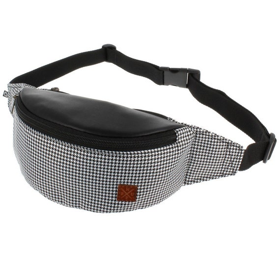 houndstooth fanny pack