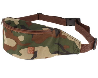Nuff fanny pack - woodland camo