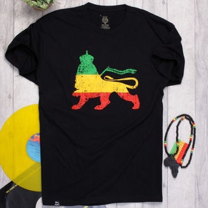 Lion of Judah Rasta Reggae t-shirt, sound system, jah, one love, unisex tee