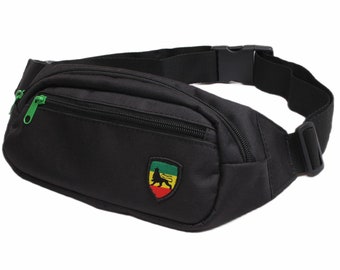 Lion of Judah waistpack Bum bag  Sound System culture, Rasta Reggae style Hüfttasche waist pack