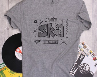 Jamaica Ska - Is The Limit melange Tshirt - Rocksteady Reggae