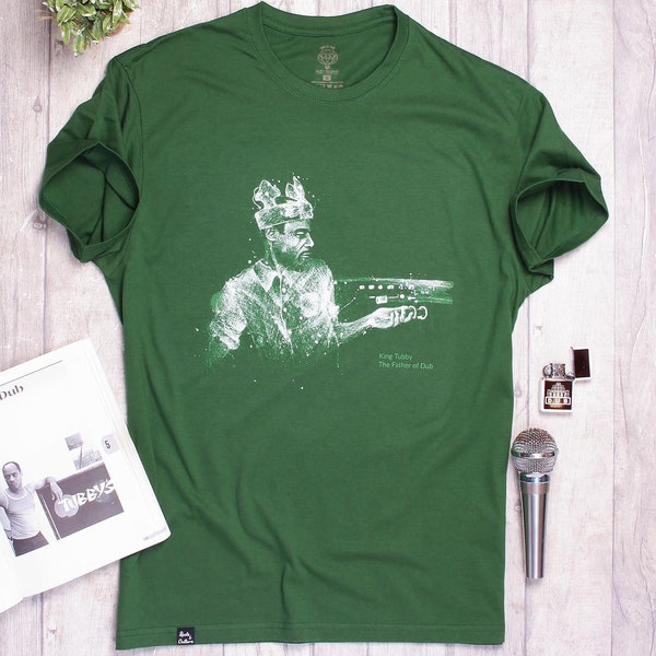 King Tubby The Father of Dub tshirt, Reggae, sound system culture, unisex tee