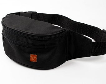 Nuff Hike bum bag festival fanny pack - Black
