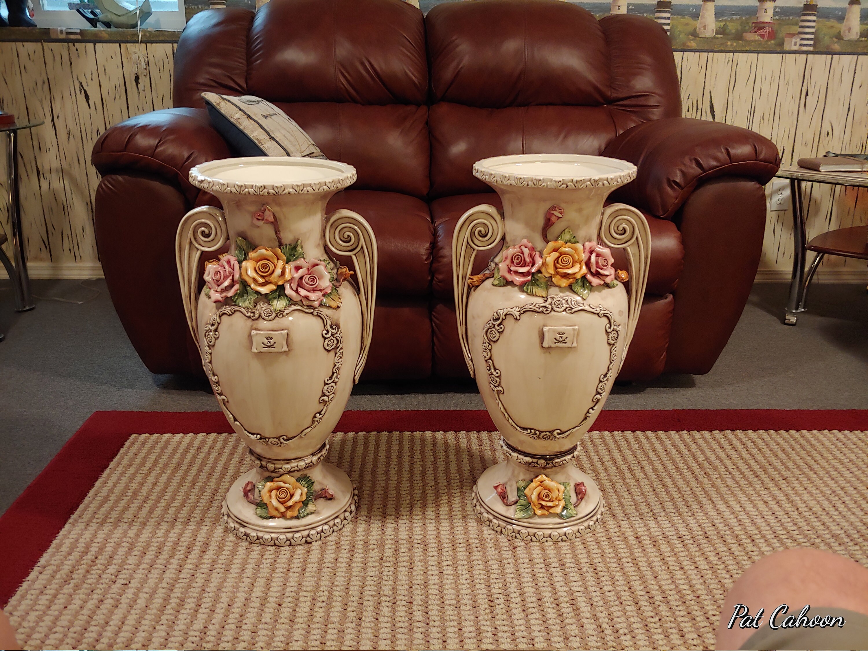 Capodimonte Vases Etsy