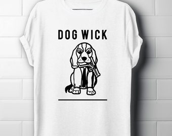 Hund Docht, John Wick inspiriert, Lustig, Unisex T-Shirt, Herren T-Shirt, Bestes Geschenk, Filme Shirt, Hund Shirt, Hund T-Shirt, Unisex T-Shirt