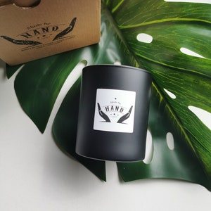 Soy wax candle, Tobacco & Vanilla, Home decor, Gift for mother, Aromatherapy, Hand made, Natural candle, Hand made candle, Gift for father