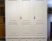 Wardrobe Wardrobe Softwood Softwood Cabinet Farmhouse Cabinet Country House Shabby Chic Vintage