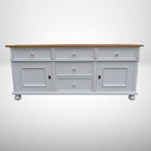 Chest of drawers, sideboard in country house, vintage, shabby-chic style
