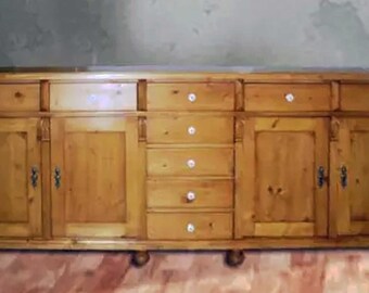 Sideboard made to measure, sideboard, chest of drawers, country house vintage style
