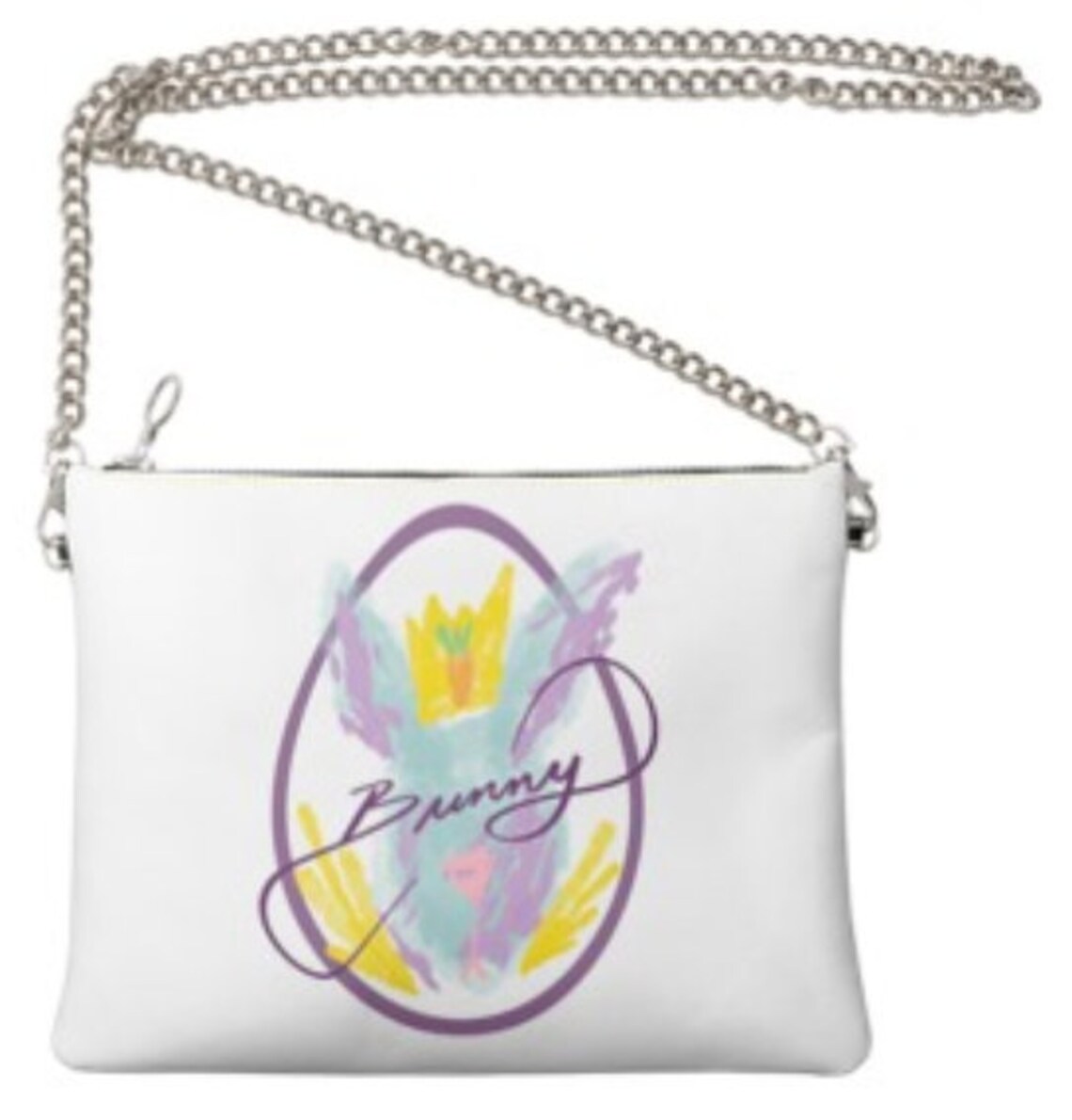 Rabbit Bunny Print Pattern Crossbody Bags