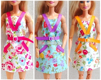 Made to move brb doll dress 1/6 scale cute summer fashion clothes