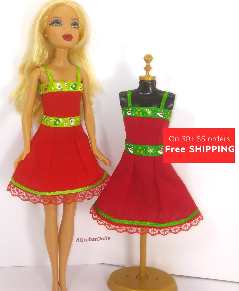 christmas barbie dolls