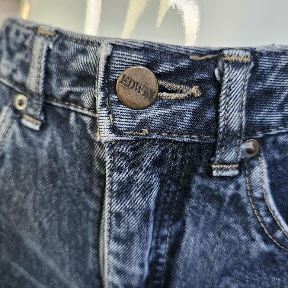 Vintage 80s Tokyo Edwin Stonewashed Skinny London Slim Japan