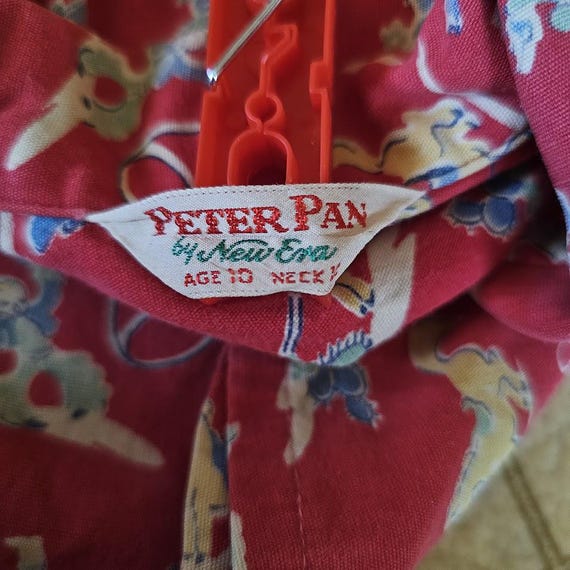 Vintage Boys Kids Western Cowboy Loop Collar Peter Pa… - Gem