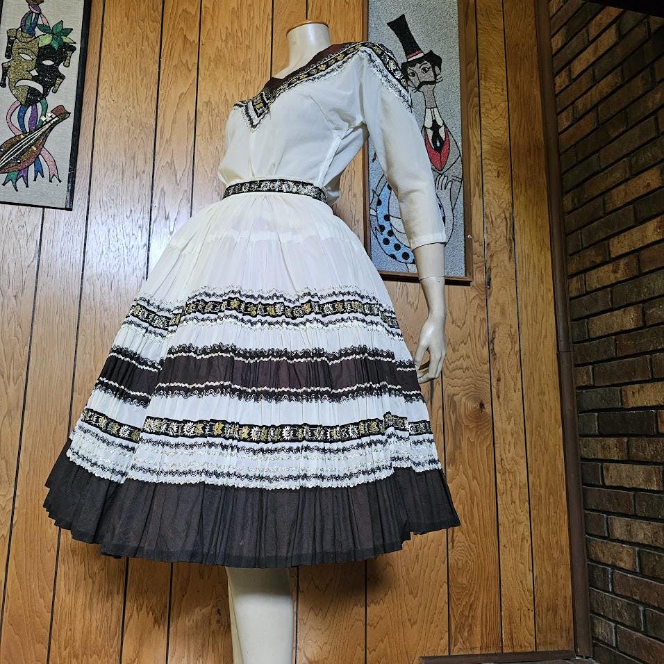 vintage メキシカンドレス 1950s mexican dress - Etsy 日本