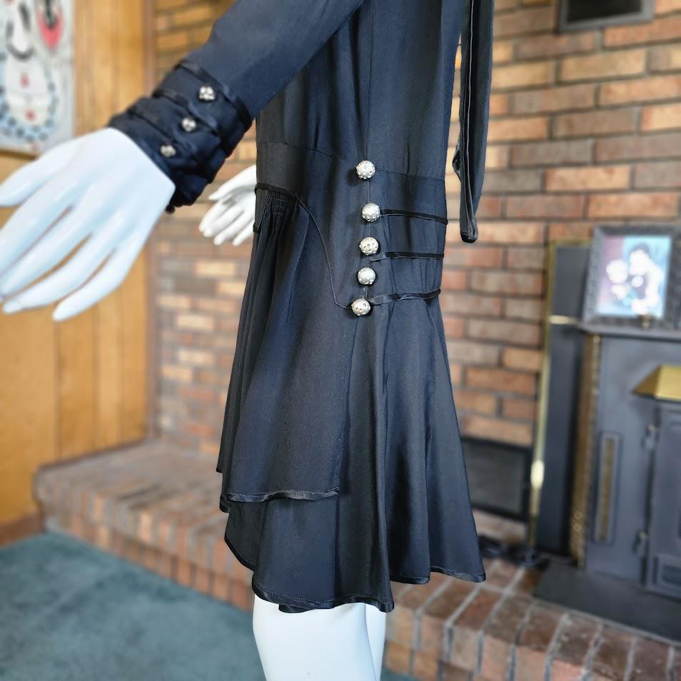 Vintage 20s Jean Patou Paris Art Deco Flapper Rhinestone Drop