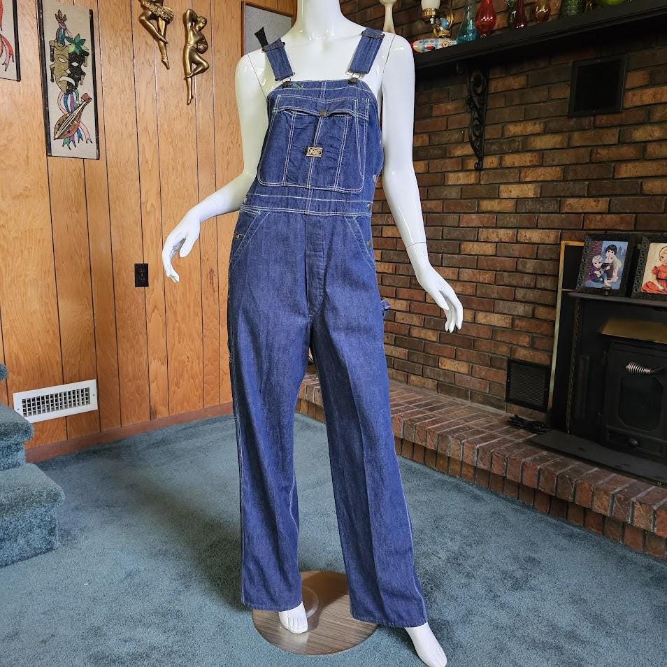soor デニム　6y Vintage Jean Vintage 1960s Unbranded Denim Blue Jeans Faded Worn Farm