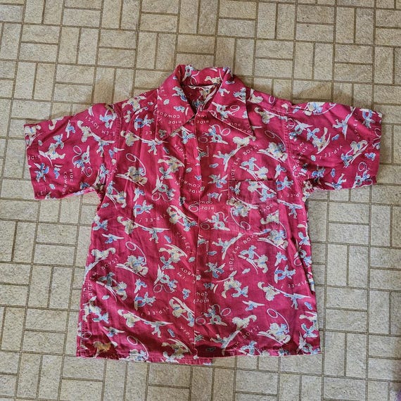 Vintage Boys Kids Western Cowboy Loop Collar Peter Pa… - Gem