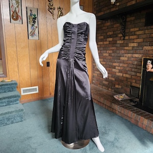 90s bridesmaid dresses for sale - Etsy Sale: BFCM Selected 2025 Floral Sequins Lace Backless Color:dark blue