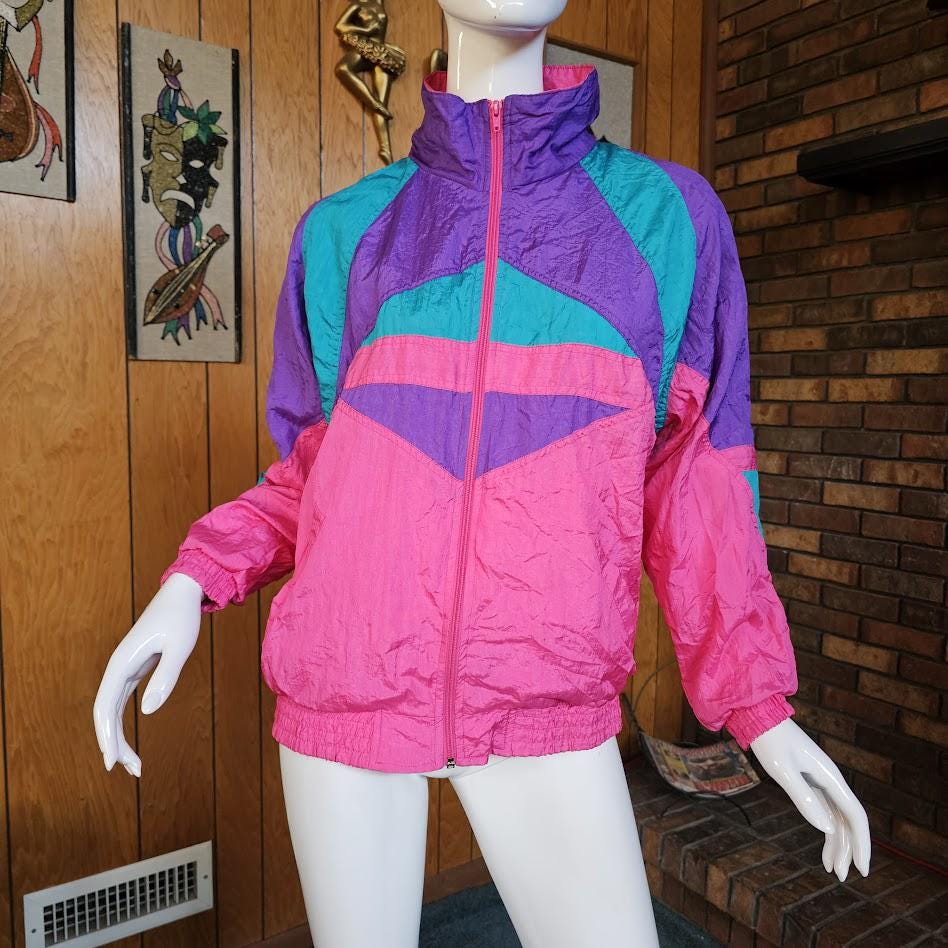 80s Shell Jacket - Etsy