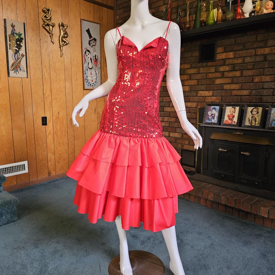 90s split prom dress Elyse Sparkling Sequins Mermaid Black – Alamour The Label