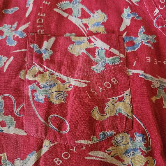 Vintage Boys Kids Western Cowboy Loop Collar Peter Pa… - Gem