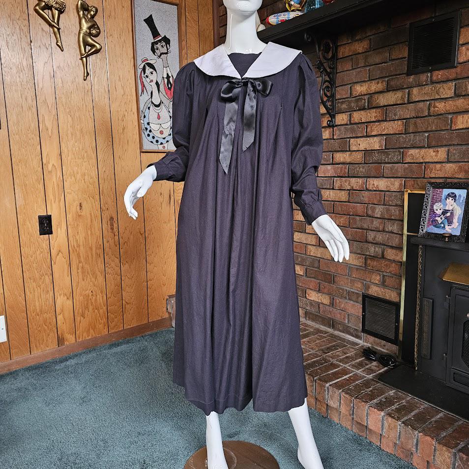 Puritan Collar Dress - Etsy